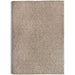 Rug Guru fusion guru oyster Beige Living Room Wool Rug.