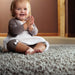 Rug Guru maine guru dove grey Grey Living Room Wool Rug.