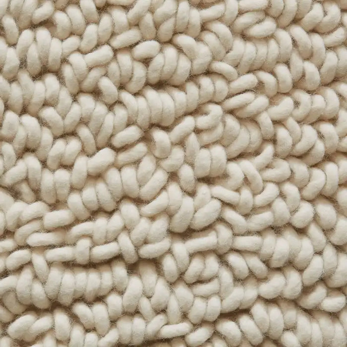 Rug Guru union ivory Ivory Living Room Wool Rug.