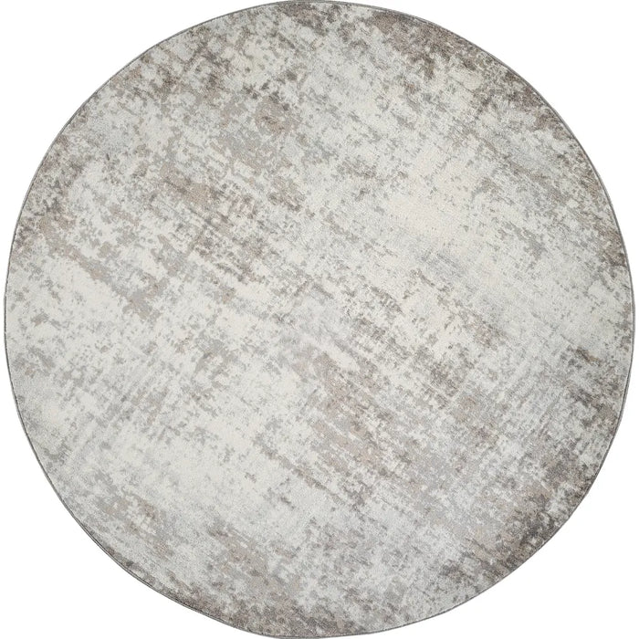 ALIX Abstract Modern Marble Medium Grey Rug