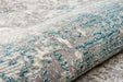 Concept Looms rossa ros03 teal Grey, Teal Living Room  Rug.