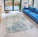 Concept Looms rossa ros03 teal Grey, Teal Living Room  Rug.
