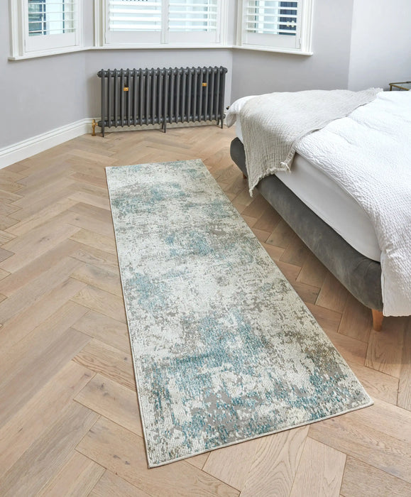 Concept Looms rossa ros03 teal Grey, Teal Living Room  Rug.