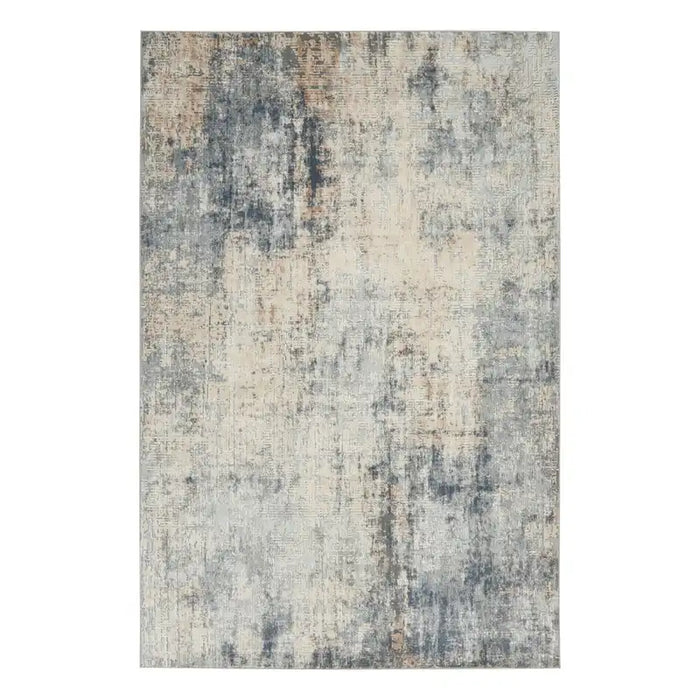 Nourison rustic textures rus01 grey beige Grey, Beige Living Room  Rug.
