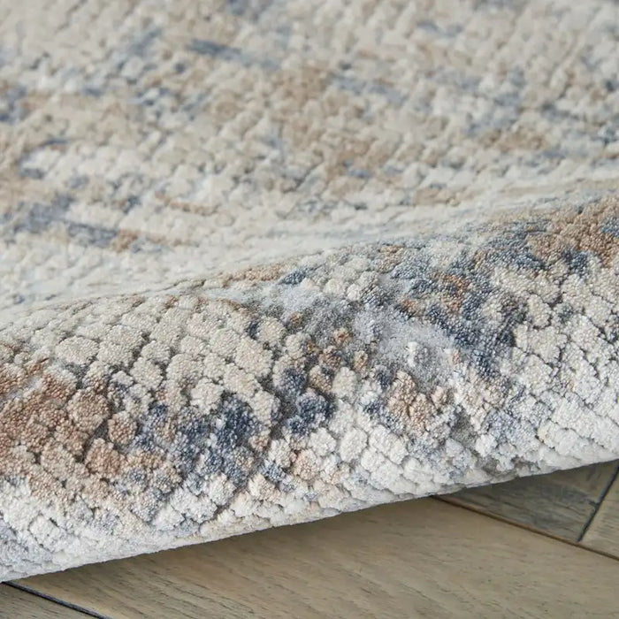 Nourison rustic textures rus06 beige grey Grey, Beige Living Room  Rug.