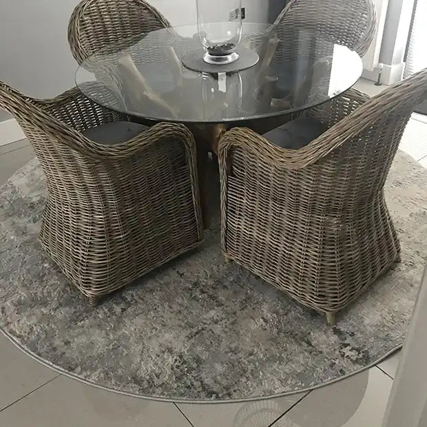 Photo by Sue H., | Nourison rustic textures rus07 grey beige Living Room  Rug.