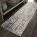 Nourison rustic textures rus01 grey beige Grey, Beige Living Room  Rug.