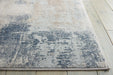 Nourison rustic textures rus02 beige grey Multicoloured Living Room  Rug.