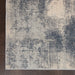 Nourison rustic textures rus02 blue ivory Blue, Ivory Living Room  Rug.