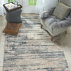 Nourison rustic textures rus04 beige grey Grey, Beige Living Room  Rug.