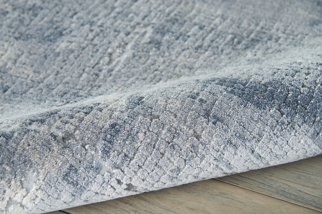 Nourison rustic textures rus06 grey beige Grey, Beige Living Room  Rug.