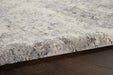 Nourison rustic textures rus07 grey beige Grey, Beige Living Room  Rug.