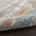 Nourison rustic textures rus12 grey multi Grey, Multicoloured Living Room  Rug.