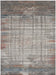 Nourison rustic textures rus12 grey multi Grey, Multicoloured Living Room  Rug.