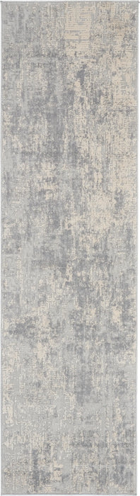 Rustic Textures RUS01 Ivory Silver Rug