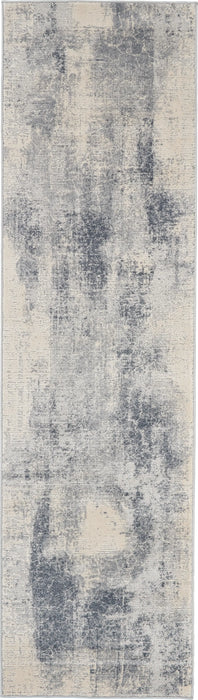 Rustic Textures RUS02 Blue Ivory Rug