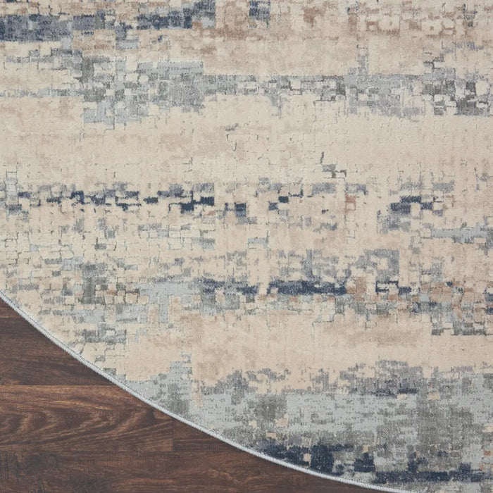 Rustic Textures RUS04 Beige Grey Rug