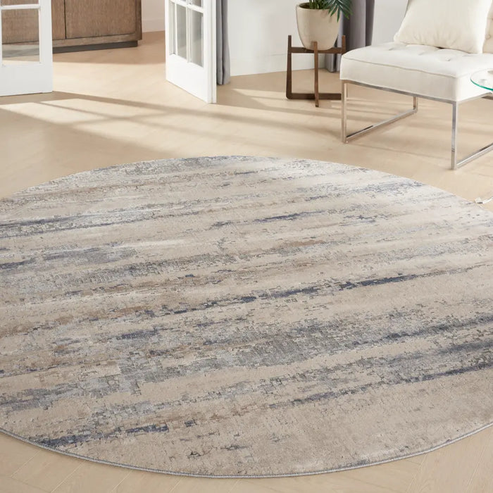 Rustic Textures RUS04 Beige Grey Rug
