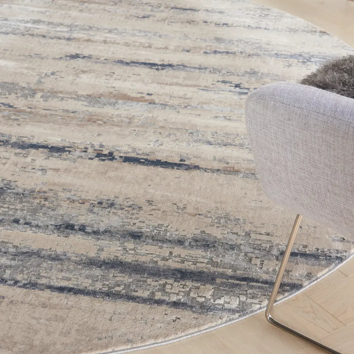 Rustic Textures RUS04 Beige Grey Rug