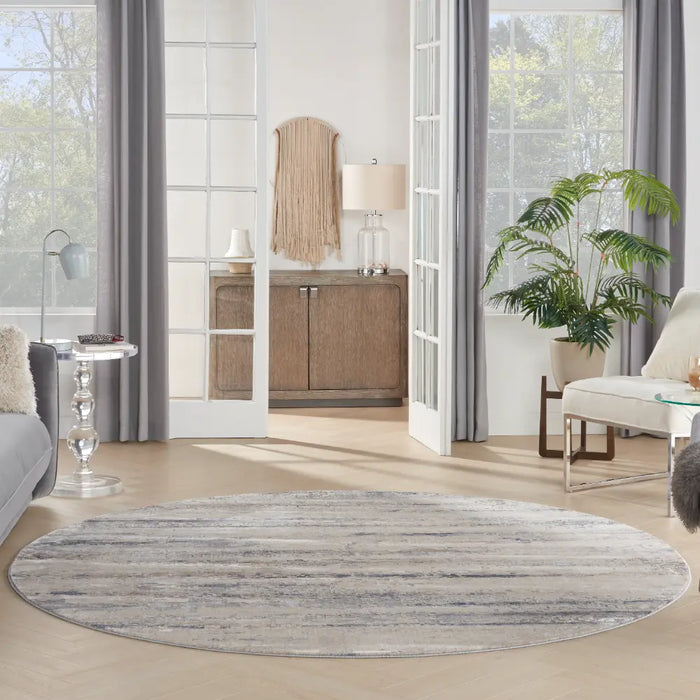 Rustic Textures RUS04 Beige Grey Rug