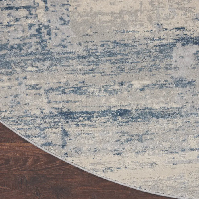 Rustic Rug Top View Blue Rustic Textures RUS10 Ivory Blue Rugs - Buy RUS10 Ivory Blue Rugs ...