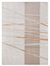 Origins reeds multi Multicoloured Living Room  Rug.
