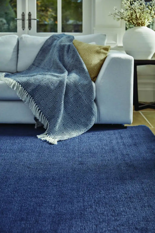Origins reef origins navy Blue Living Room  Rug.