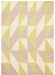 Asiatic reef rf06 flag pink Multicoloured, Pink Living Room Wool Rug.