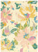 Asiatic reef rf10 floral pink multi Multicoloured, Pink Living Room Wool Rug.