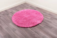 Rug Style retro shaggy blush Pink Living Room Shaggy Rug.
