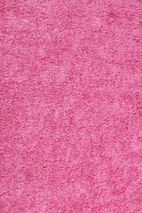 Rug Style retro shaggy blush Pink Living Room Shaggy Rug.