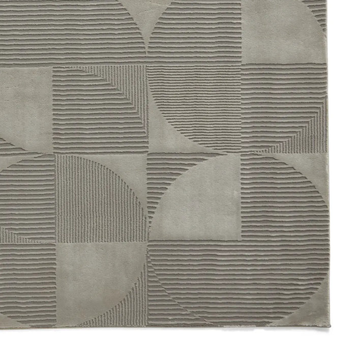 Retro Circles Silver - Washable