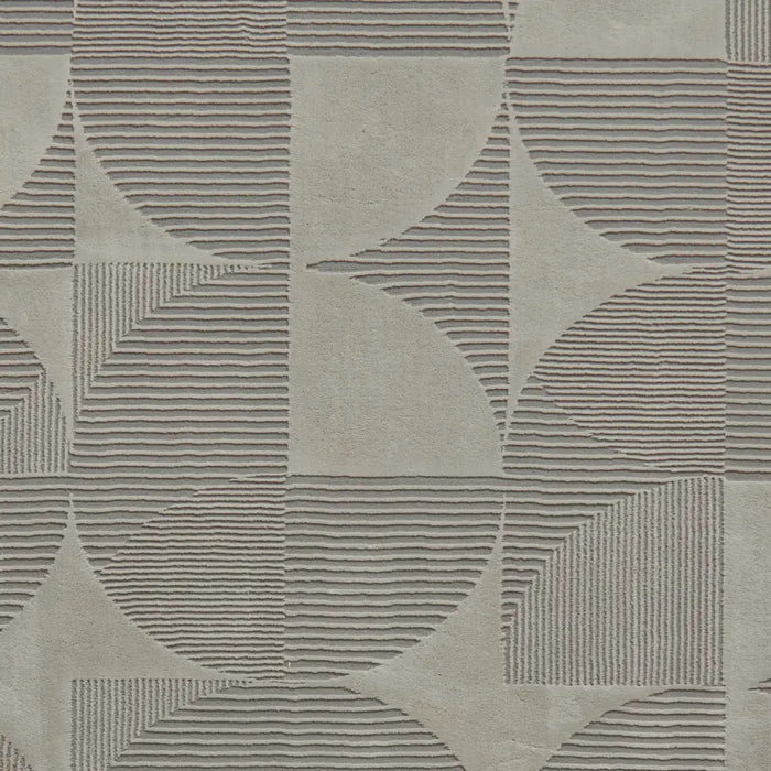 Retro Circles Silver - Washable