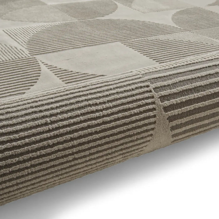 Retro Circles Silver - Washable