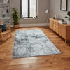 Think Rugs rio g4719 grey Grey Living Room Flat Weave Rug.