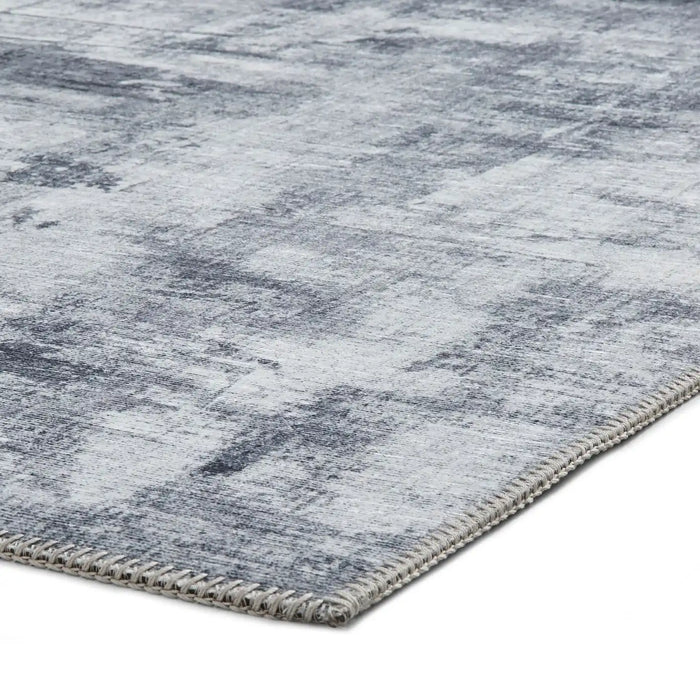 Think Rugs rio g4719 grey Grey Living Room Flat Weave Rug.