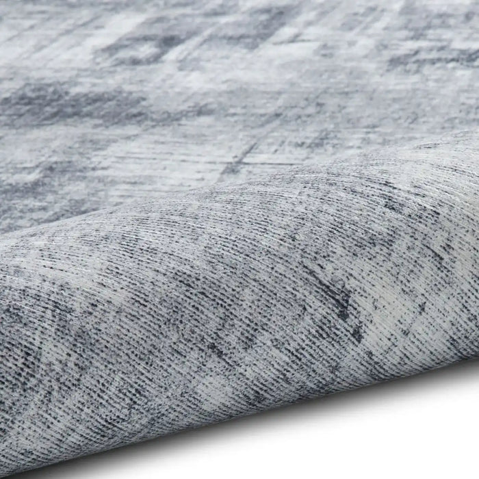 Think Rugs rio g4719 grey Grey Living Room Flat Weave Rug.
