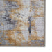 Think Rugs rio g4719 grey yellow Grey, Yellow Living Room Flat Weave Rug.