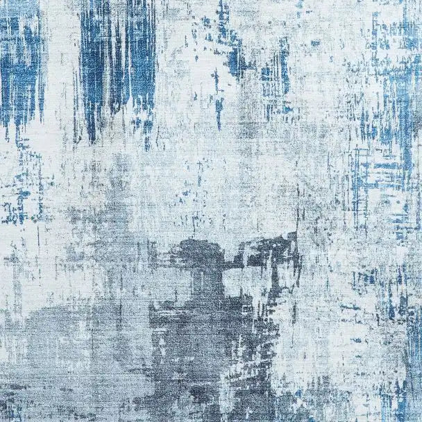 Think Rugs rio think g5536 grey blue Blue, Grey Living Room  Rug.