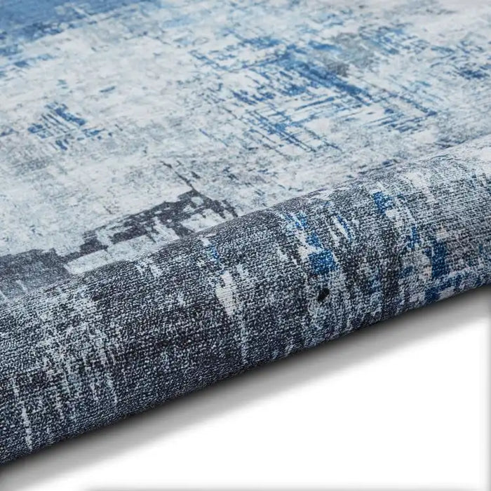 Think Rugs rio think g5536 grey blue Blue, Grey Living Room  Rug.