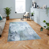 Think Rugs rio think g5536 grey green Green, Grey Living Room  Rug.