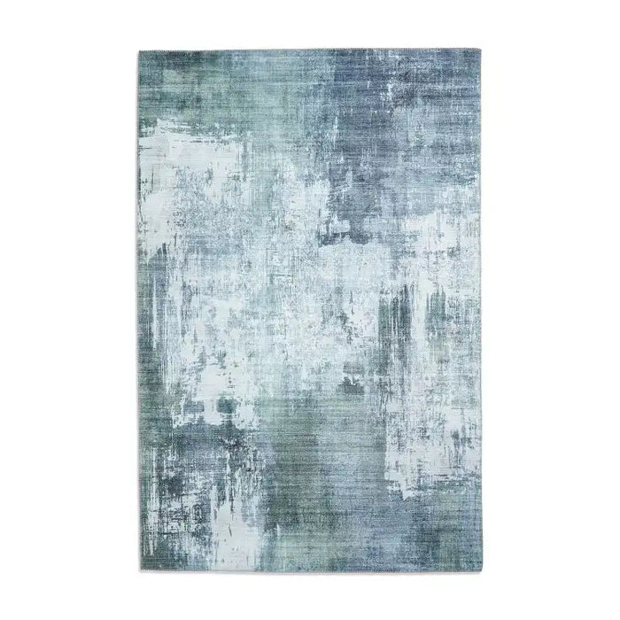 Think Rugs rio think g5536 grey green Green, Grey Living Room  Rug.