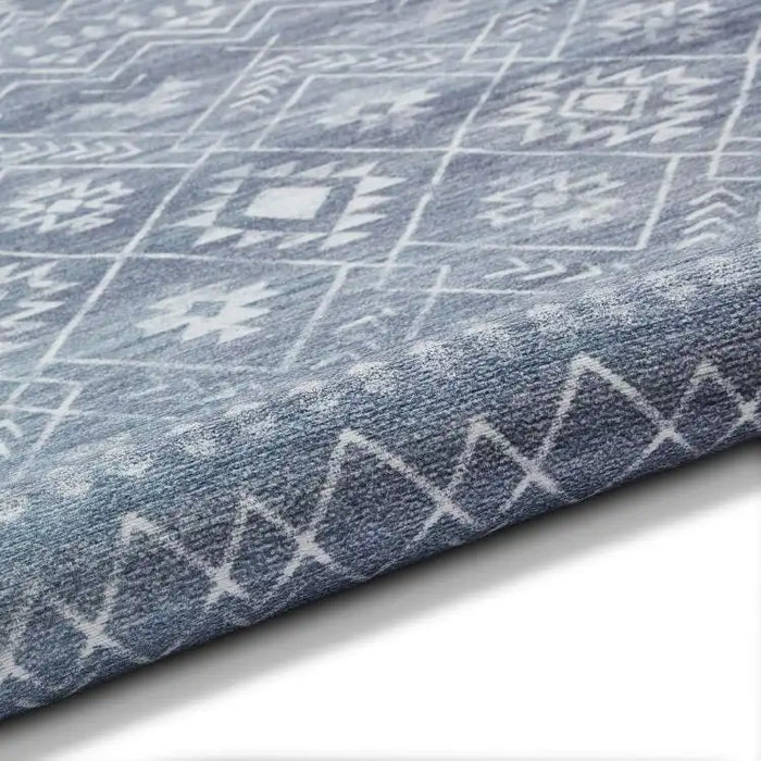 Think Rugs rio think k5308 grey Grey Living Room  Rug.