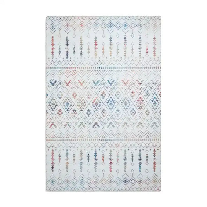 Think Rugs rio think k5308 multi Ivory, Multicoloured Living Room  Rug.