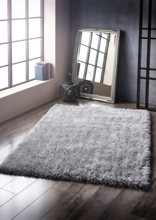 Origins ritzy silver Grey Living Room  Rug.