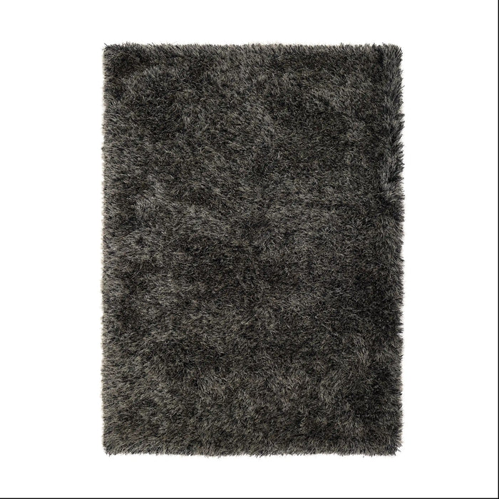Origins ritzy charcoal Black Living Room  Rug.