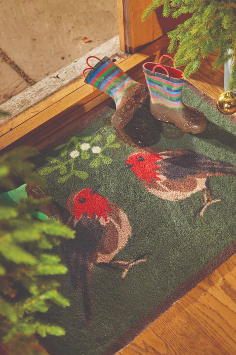 Patterned Hug Rug Robin 1