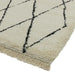 Asiatic rocco rc08 cream Ivory, Cream Living Room Geometric Rug.