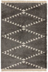 Asiatic rocco rc04 charcoal Grey Living Room Geometric Rug.