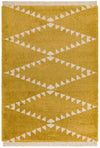 Asiatic rocco rc05 mustard Yellow Living Room Geometric Rug.
